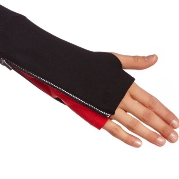 MPG Black|Red Tread Run Jacket With Zip Pockets Size Small - Picture 6 of 7